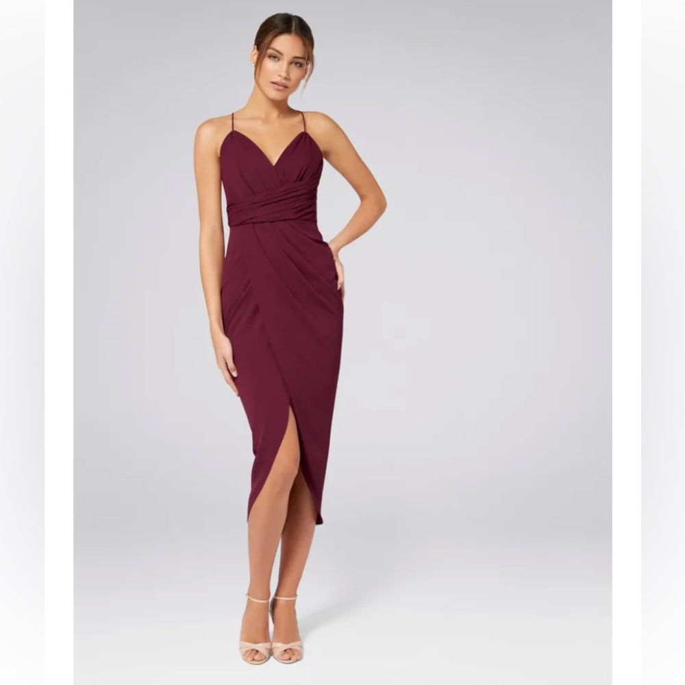Ever New Burgundy Maxi Dress